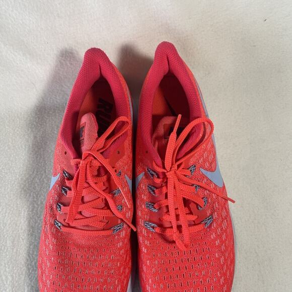 Nike Air Zoom Pegasus 35 Bright Crimson/Ice Blue-Sail 942855-600 Men’s 10 1/2 - Picture 6 of 9